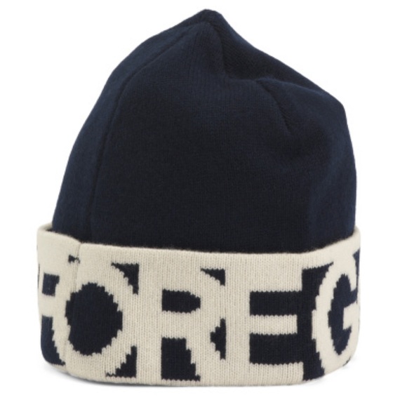 NWT G/FORE Unisex Limited Edition Wool Cashmere Blend Navy W/ Logo - Picture 5 of 6